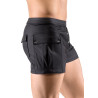 Svenjoyment Short avec poches Junio Noir